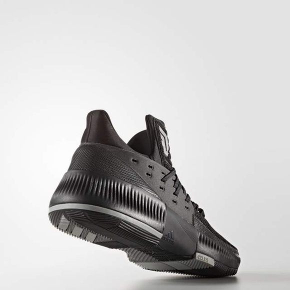 Adidas Dame 3 D Lillard Black Low Basketball Shoes - Picture 4 of 7